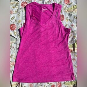 Reebok Pink Work Out Tank Top